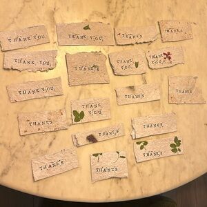 18 unique thank you tags